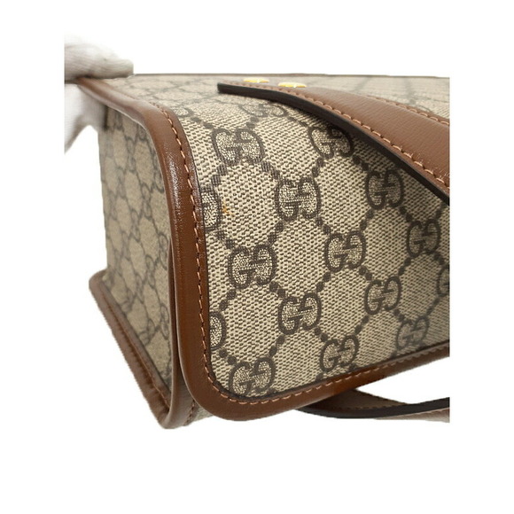 GUCCI Horsebit Top Handle Bag Handbag - Picture 5 of 5